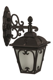 Opviq Lámpara de Pared Exterior BAP-68181-BSY-M2 Negro